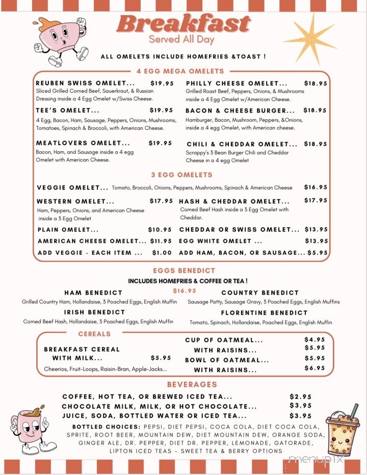 Scrappy's Diner - Fort Ann, NY menu_pic