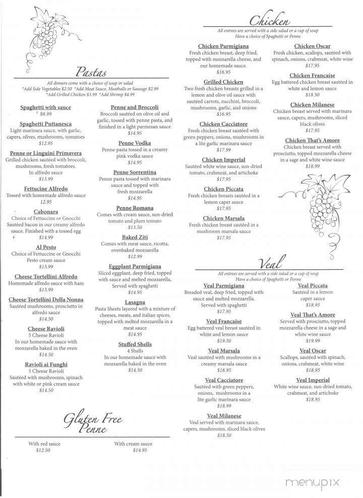 That's Amore - Bloomsburg, PA menu_pic