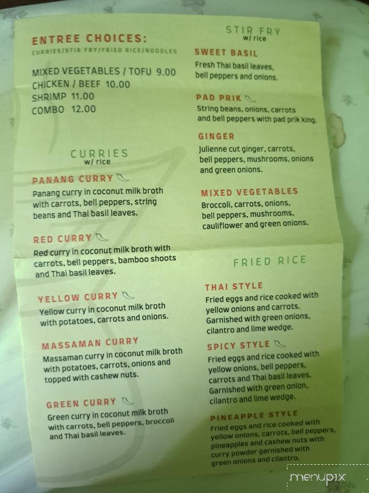 Han Thai - Cleveland, TN menu_pic