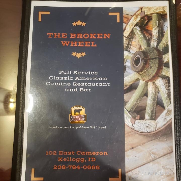 Broken Wheel Restaurant - Kellogg, ID menu_pic