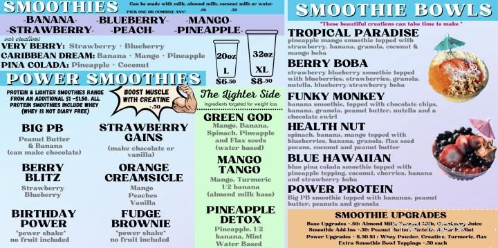 Cafe Cream - Maysville, KY menu_pic