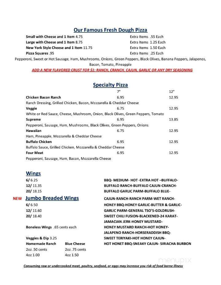 Eduardo's Tavern - Erie, PA menu_pic