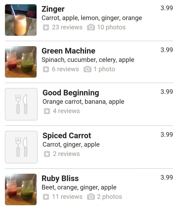 Ashker's Juice Bar and Cafe - Buffalo, NY menu_pic