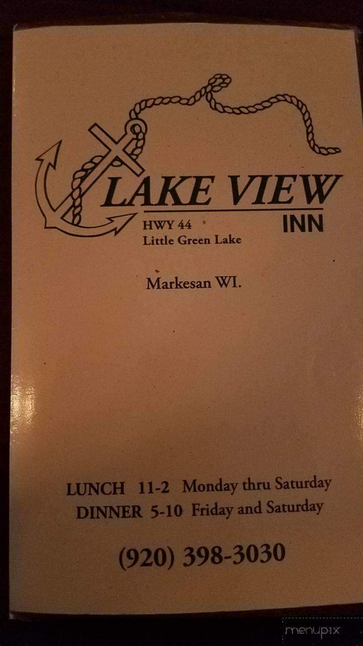 Lake View Inn - Markesan, WI
