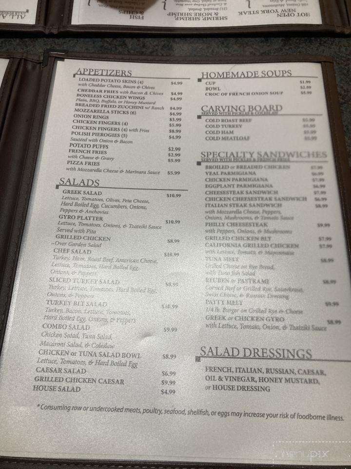 Mt Bethel Diner - Mount Bethel, PA menu_pic