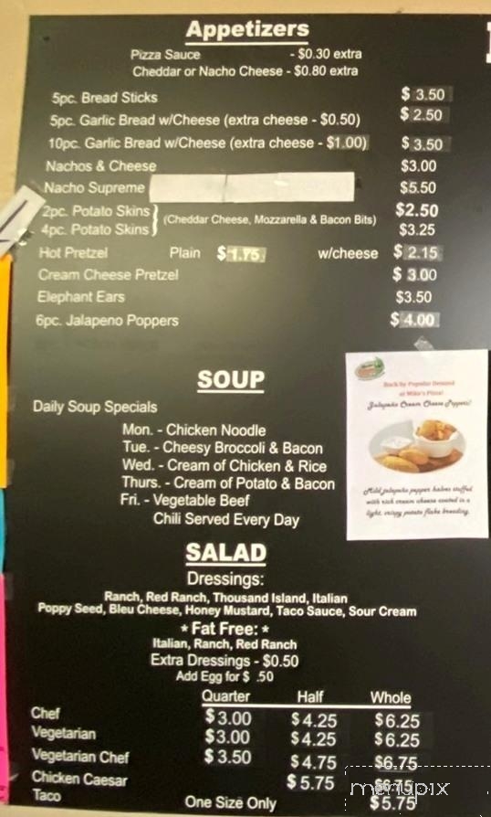 Mike's Pizza & Sub Carry Out - Sturgis, MI menu_pic
