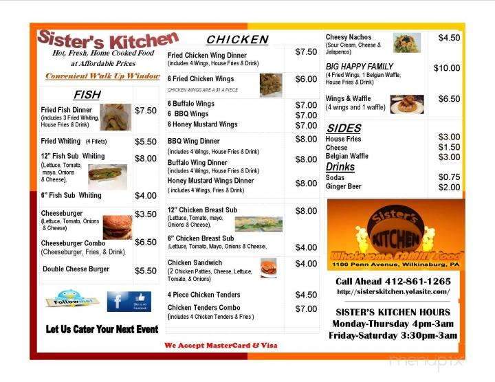 Sister's Kitchen - Wilkinsburg, PA