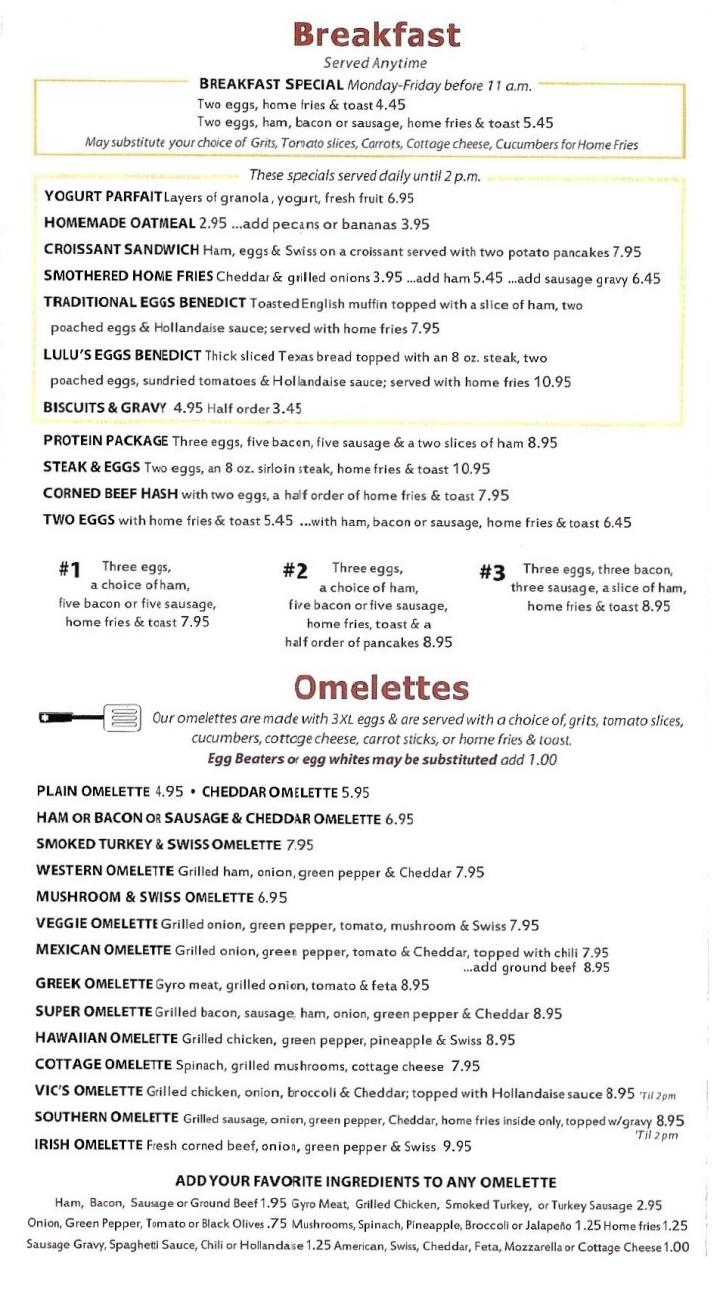 Lulu's of Commerce - Commerce Township, MI menu_pic