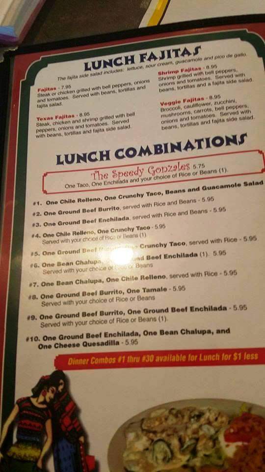 La Fiesta Mexican Restaurant - Canton, IL menu_pic