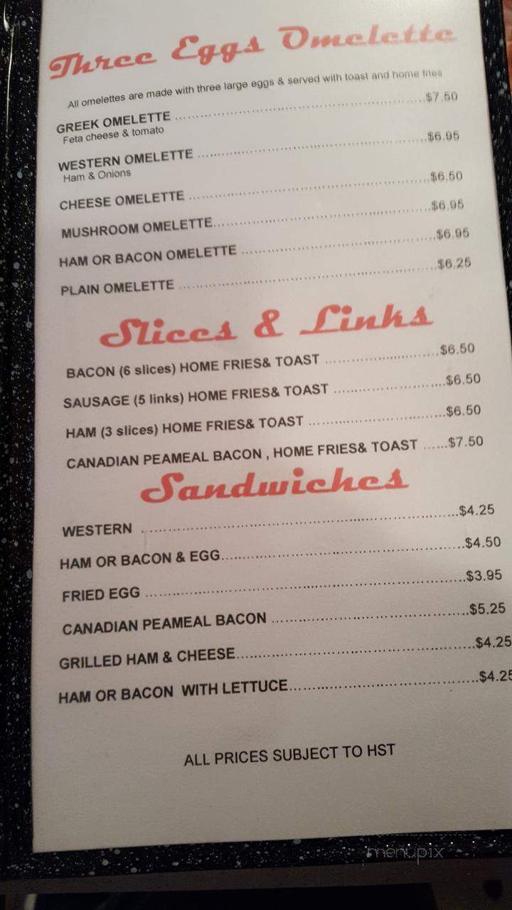 Hi-Lite Restaurant - Niagara Falls, ON menu_pic