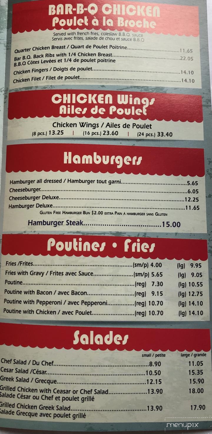 Alexandria Restaurant Pizza - Alexandria, ON menu_pic