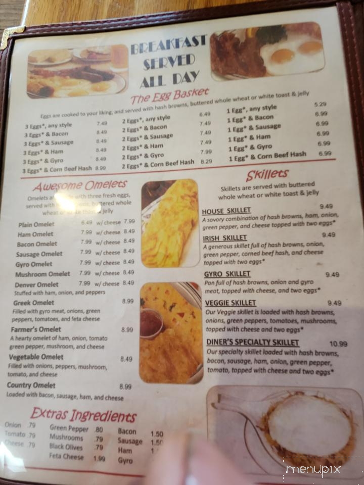 Diner 54 - Mexico, MO menu_pic