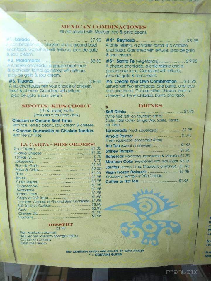 Delicia's - Lynchburg, VA menu_pic
