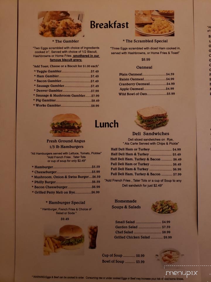 Two Seasons Cafe - Mesa, AZ menu_pic