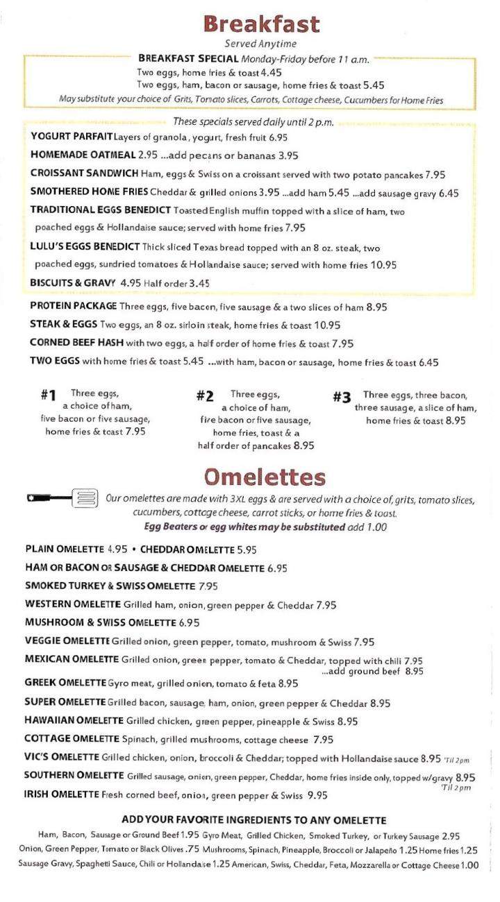 Lulu's of Commerce - Commerce Township, MI menu_pic