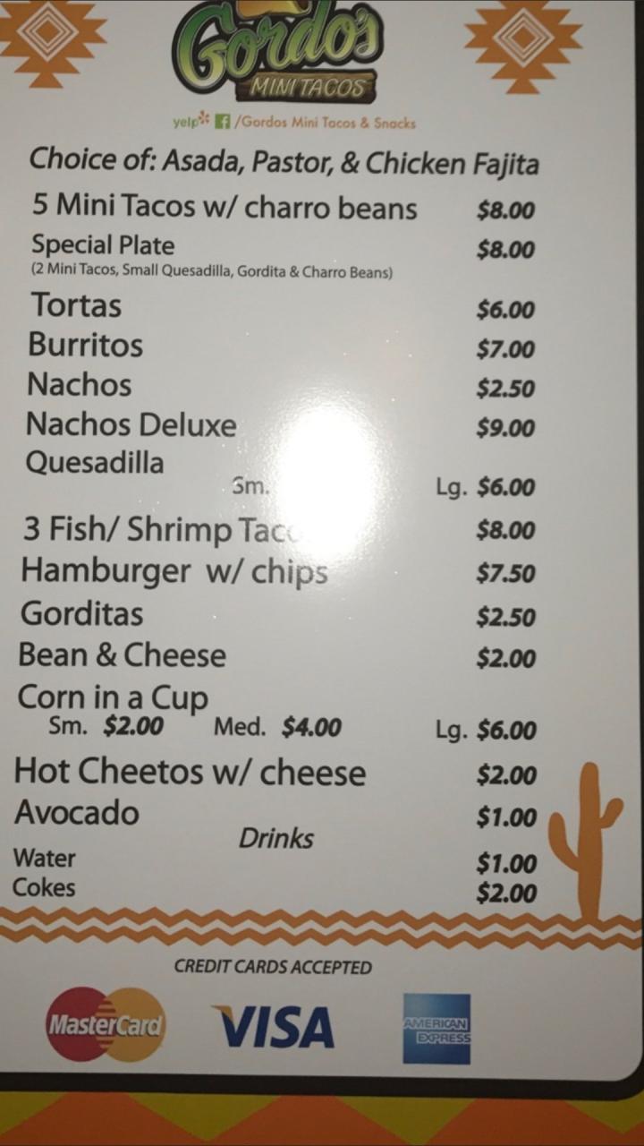 Gordos Mini Tacos & Snacks - San Antonio, TX