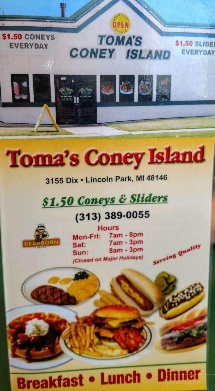 Toma's Coney Island - Lincoln Park, MI