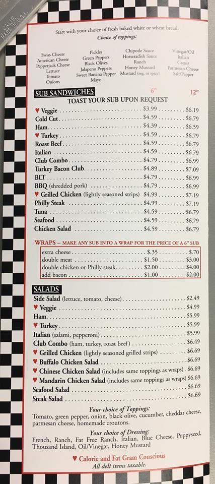 Red's Auto & Bait - Pierz, MN menu_pic