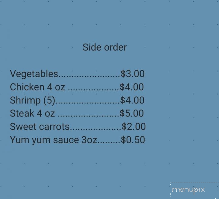 La Fortune Cuisine - Madisonville, TN menu_pic