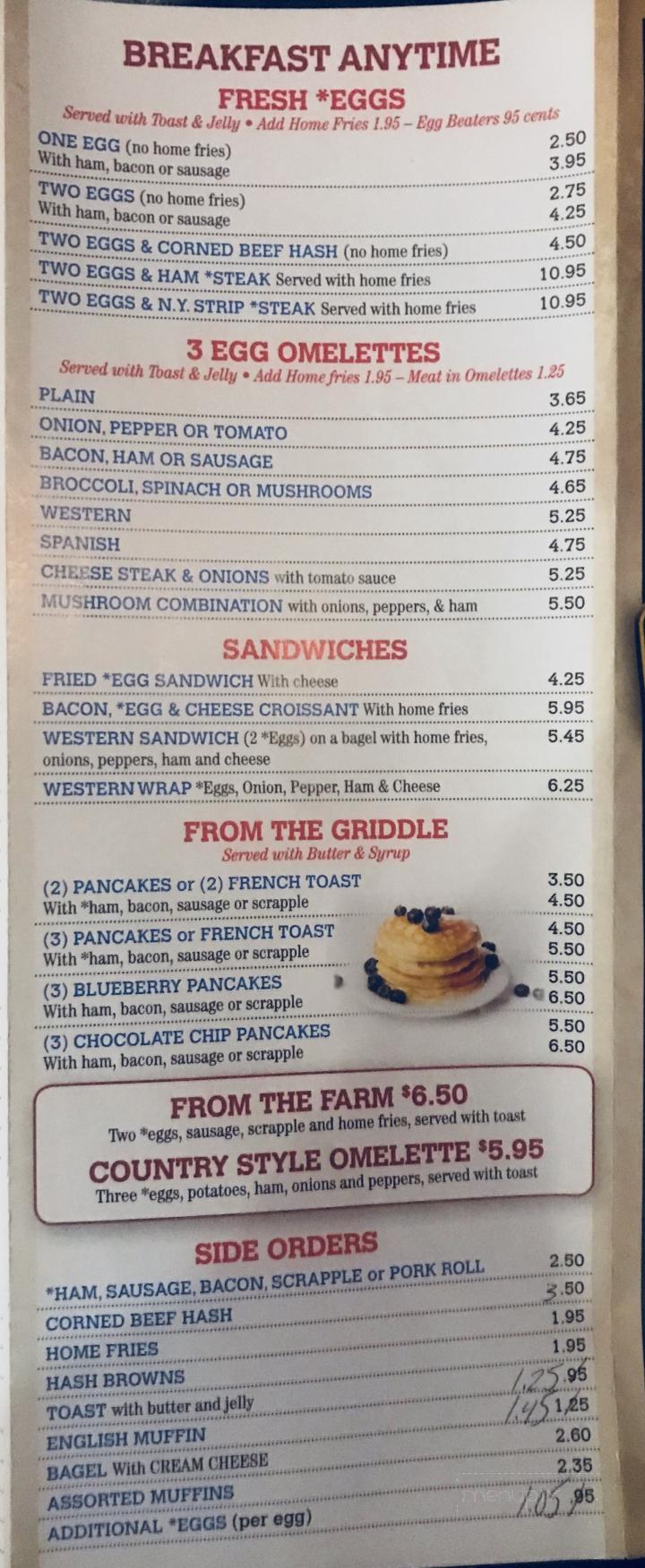 Blue Valley Diner - Bangor, PA menu_pic