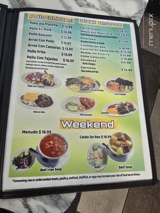 Laura's Cocina - Nashville, TN menu_pic