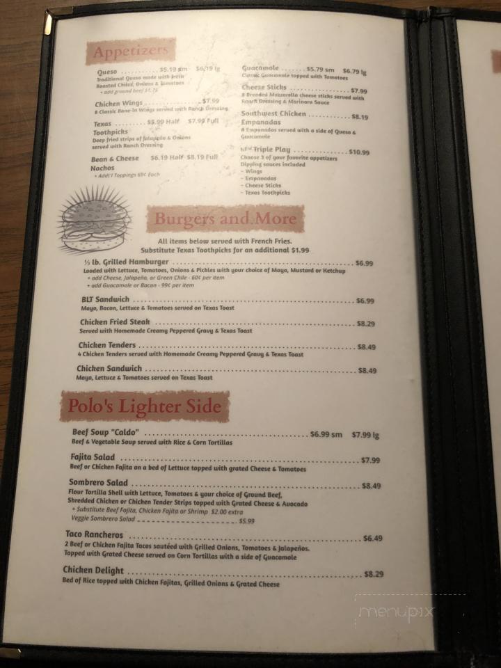 Polo's Mexican Food - Odessa, TX