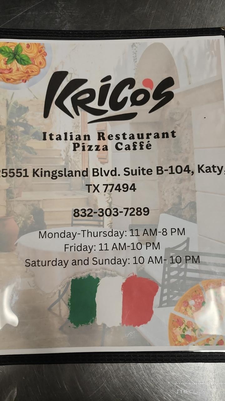 Kricos Latin Chicken House + Bar - Katy, TX