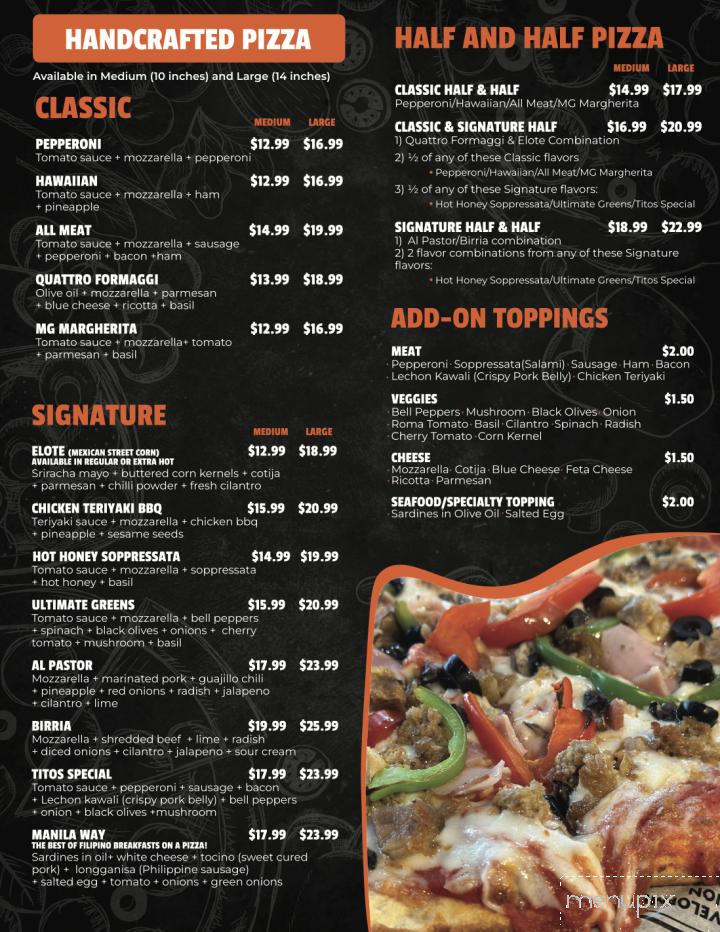Titos Pizza Bistro Brews - West Covina, CA menu_pic