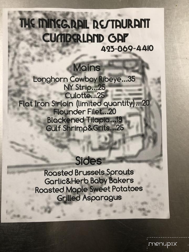 The Pineapple Tea Room - Cumberland Gap, TN menu_pic