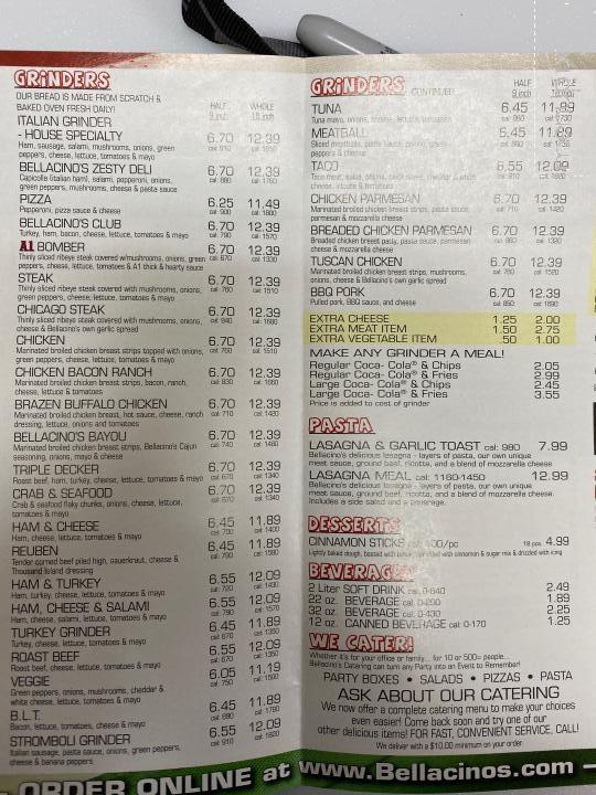 Catch 22 Bistro - Algonac, MI menu_pic