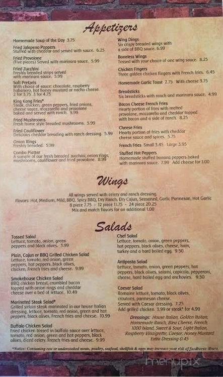Goodfellos Pizza Pasta and Grille - Zelienople, PA menu_pic