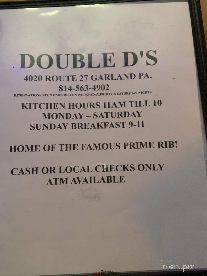 Double D'S - Pittsfield, PA