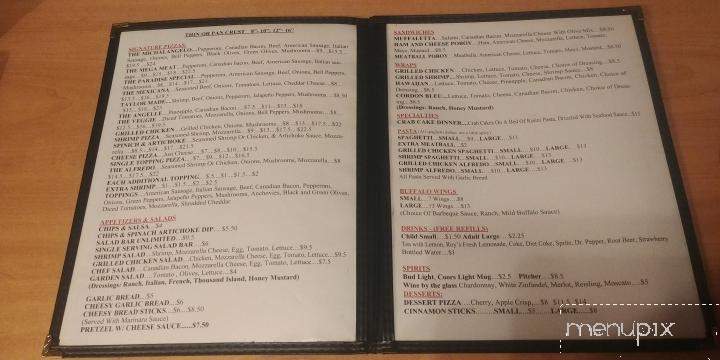 Paradise Pizza - New Iberia, LA menu_pic
