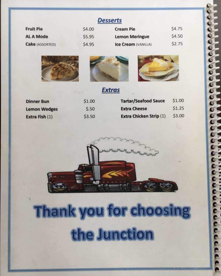Strawberry Junction - Kinuso, AB menu_pic