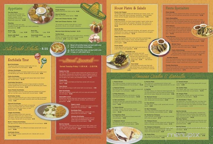 Fiesta Grill - Corsicana, TX menu_pic