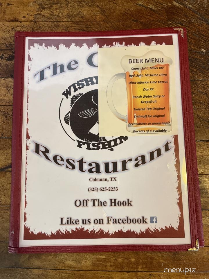 The Corral - Coleman, TX menu_pic