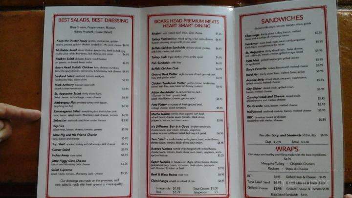 Melonie's Restaurant - Dundee, FL menu_pic