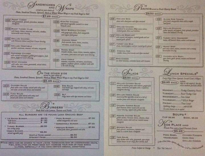 Tic Toc Cafe - Saint James, NY menu_pic