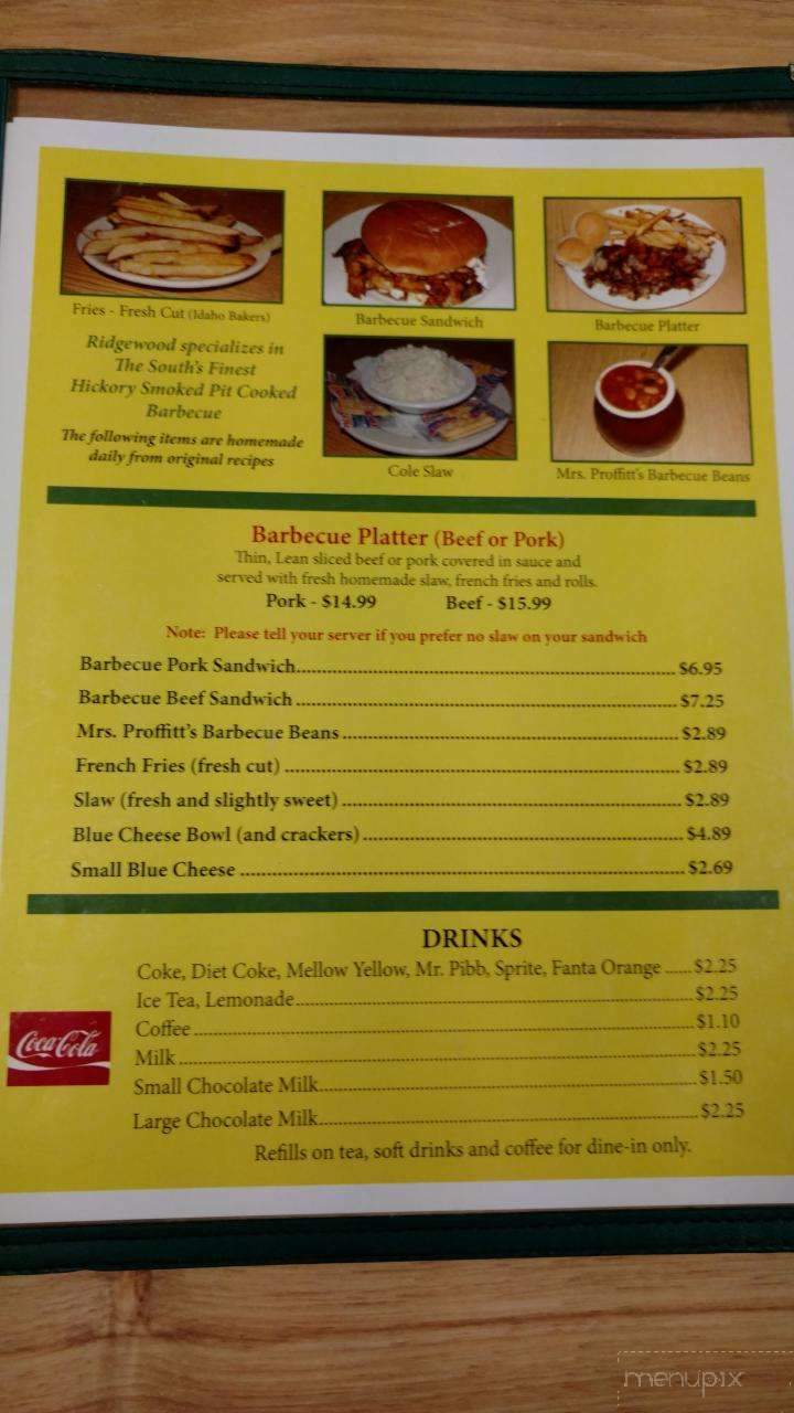 ridgewood barbeque