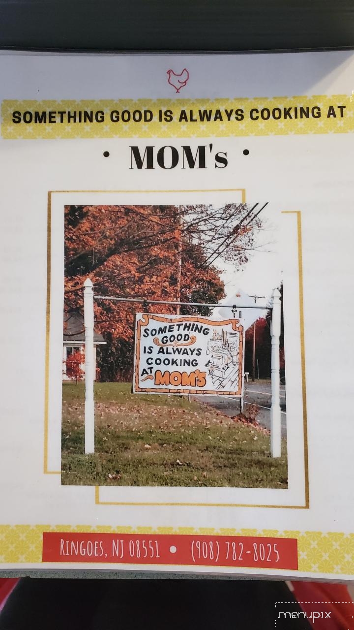 Mom's Restaurant - Ringoes, NJ menu_pic
