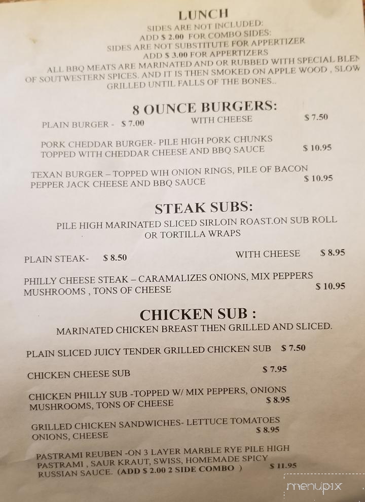 Jeannette's Kitchen - Industry, PA menu_pic