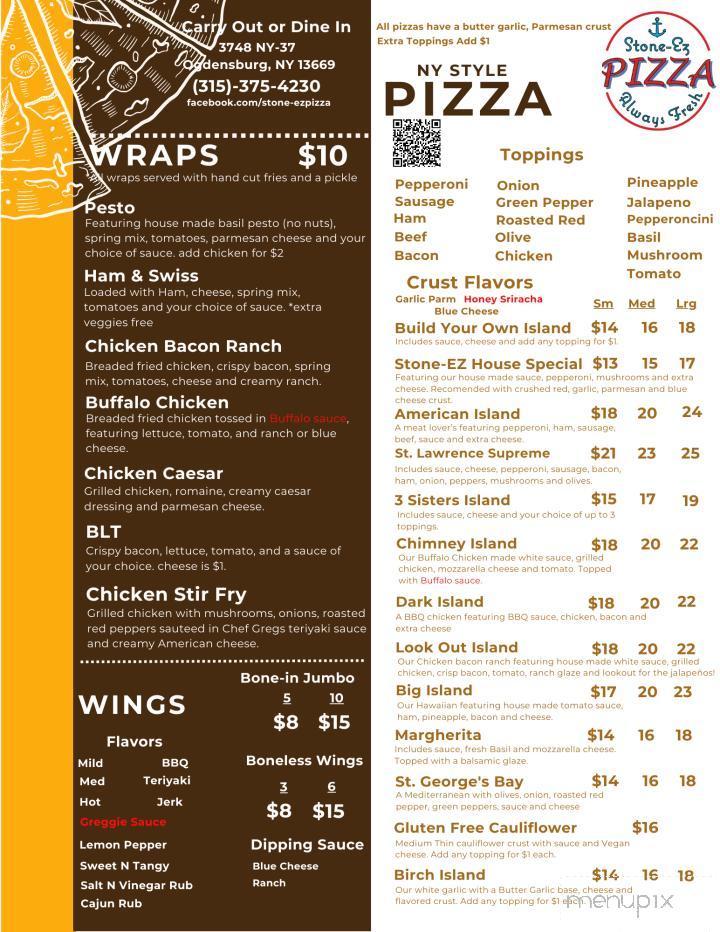 Bedrock The Cafe - Ogdensburg, NY menu_pic
