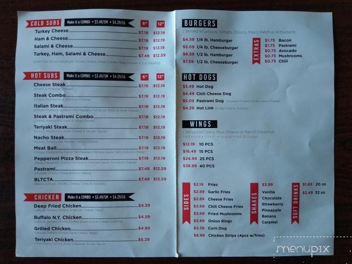 Original Granites - Rio Linda, CA menu_pic