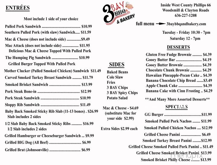 Sky Music Lounge - Ballwin, MO menu_pic