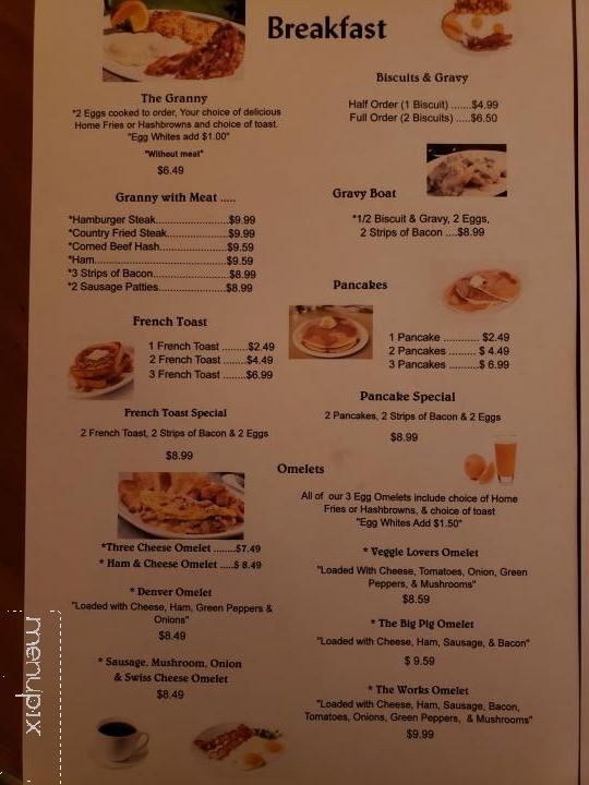 Two Seasons Cafe - Mesa, AZ menu_pic
