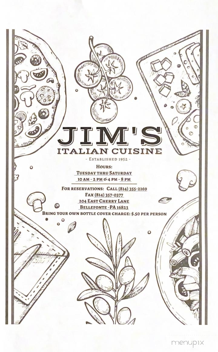 Jim's Italian Cuisine - Bellefonte, PA