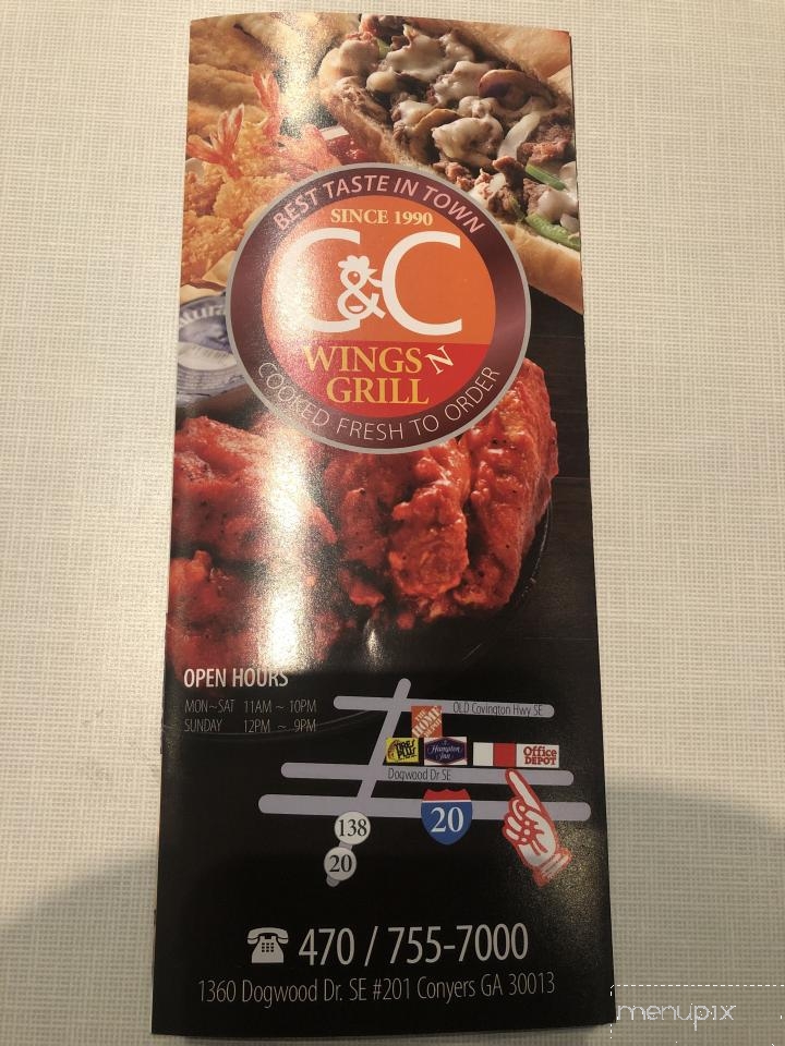 C&C Wings N Grill - Conyers, GA