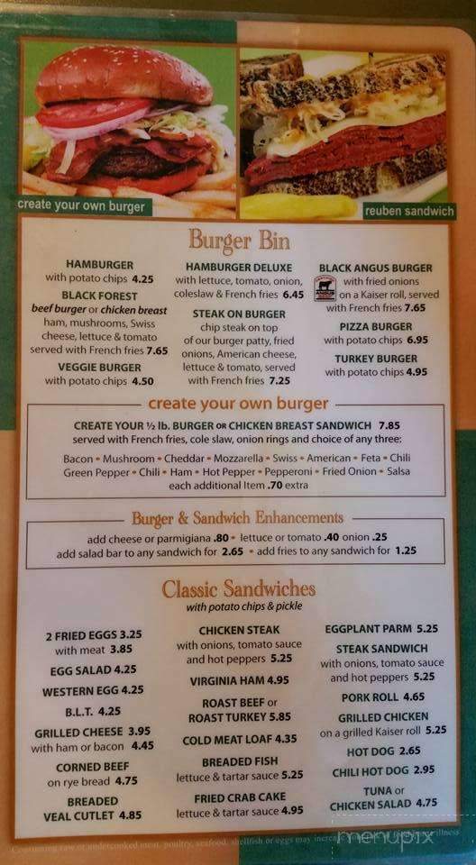 Tic Toc Family Restaurant - Easton, PA menu_pic