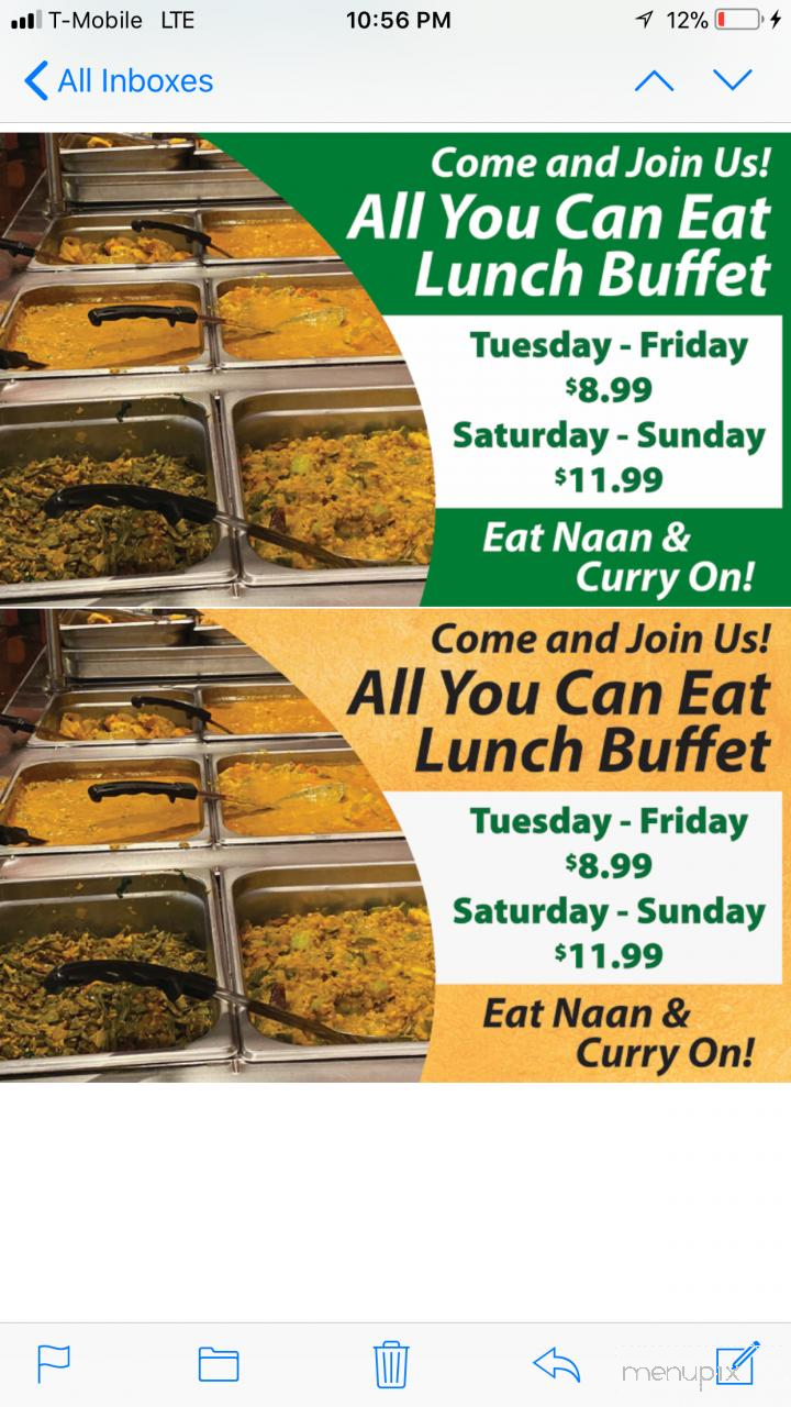 Mintt Indian Cuisine - Monroeville, PA menu_pic
