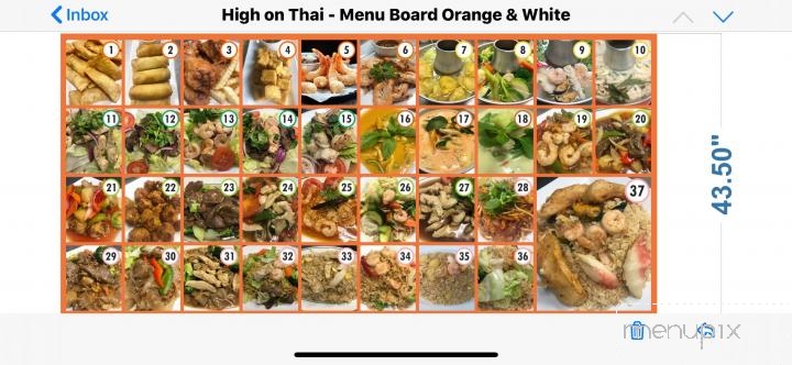 High On Thai - Los Angeles, CA menu_pic